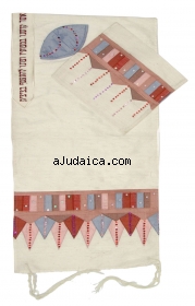 Rikmat Elimelech "Pink Marrakesh" Tallit by aJudaica